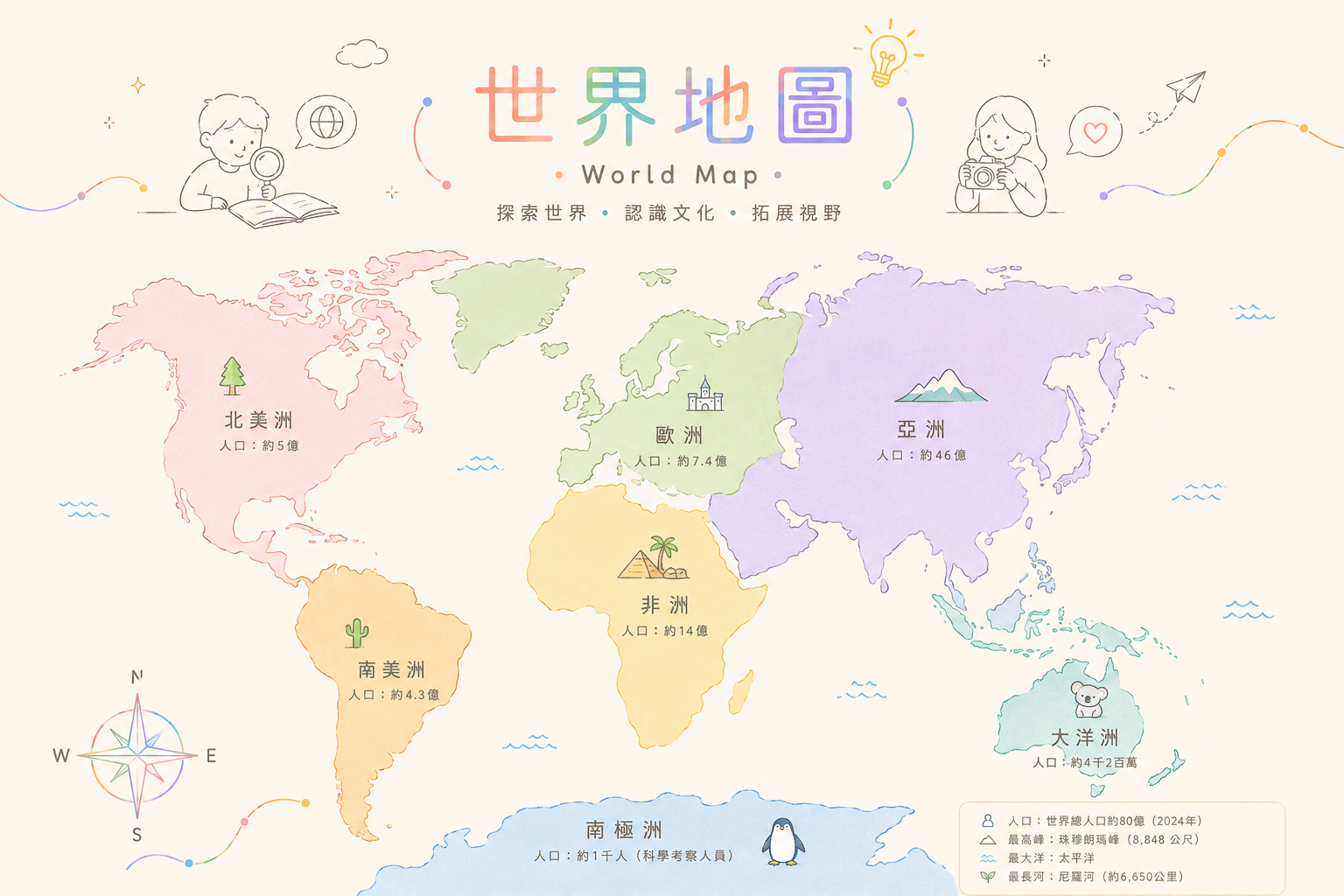 世界地圖預覽